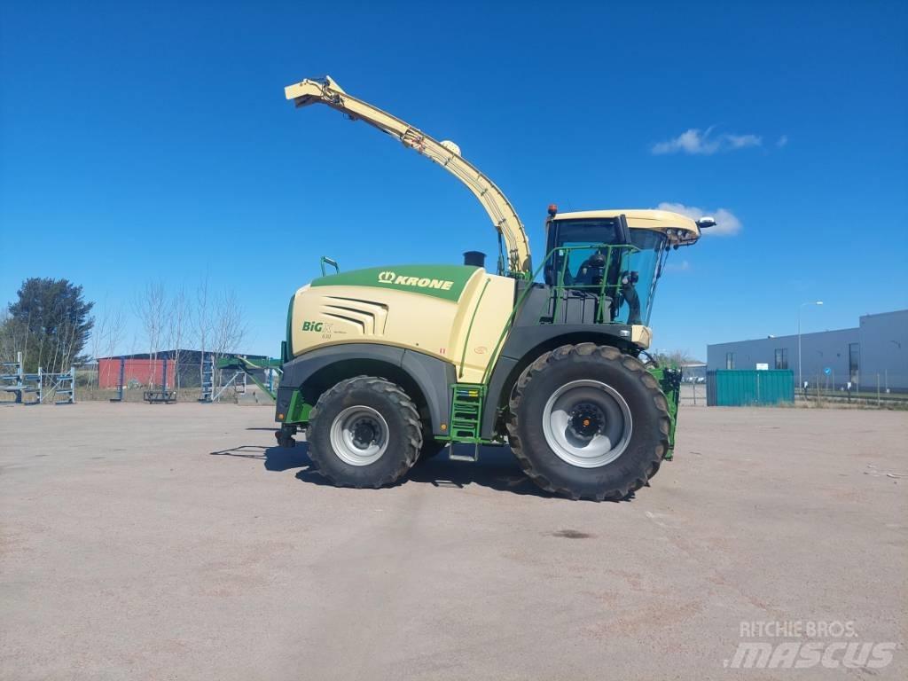 Krone Big X 630 علافات ذاتية الدفع