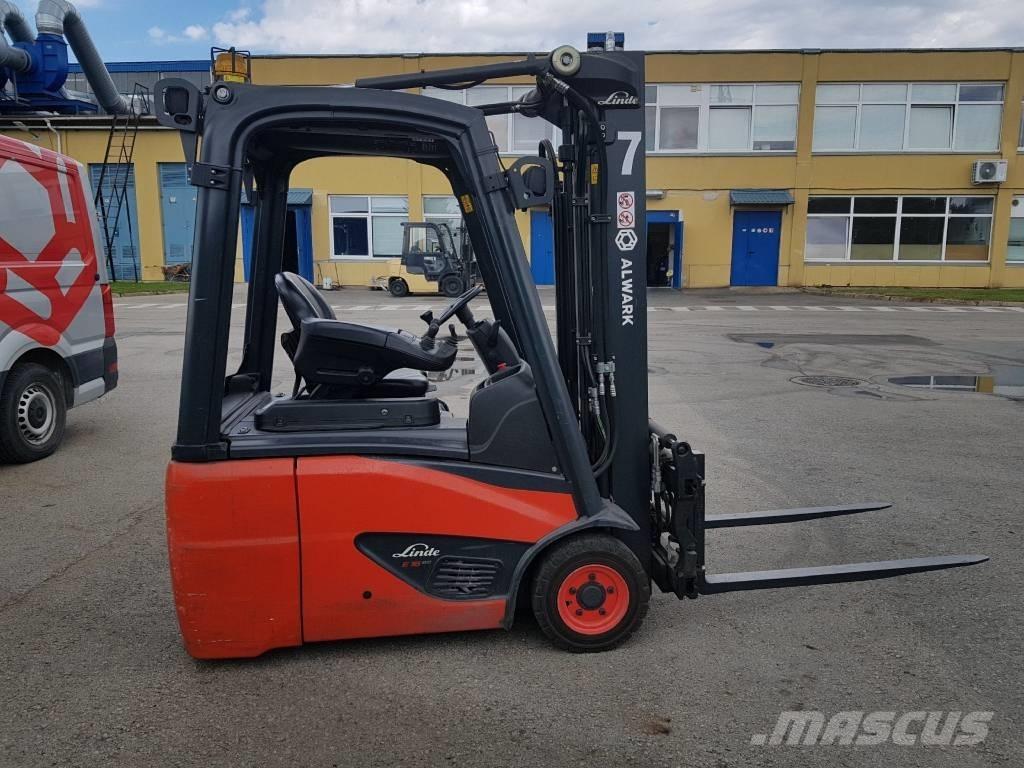 Linde E16C شاحنات ذات رافعات شوكية تعمل بالكهرباء