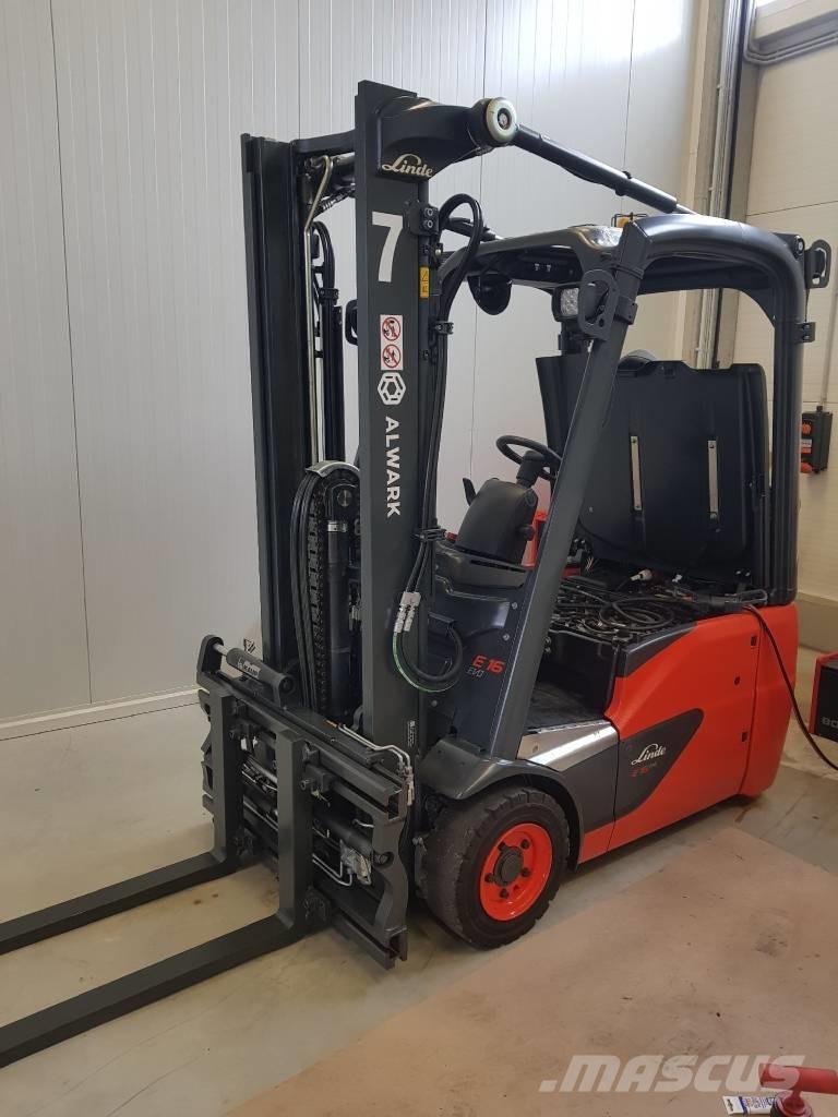 Linde E16C شاحنات ذات رافعات شوكية تعمل بالكهرباء