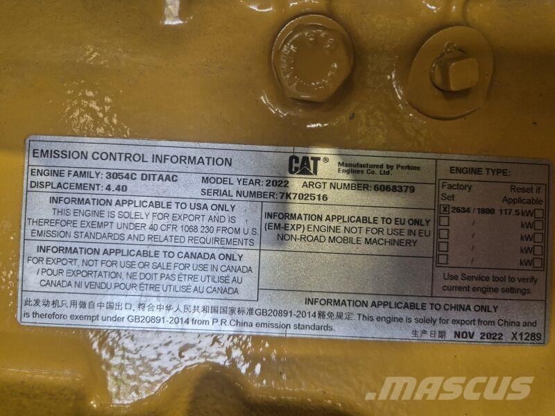 CAT 3054C DITAAC محركات
