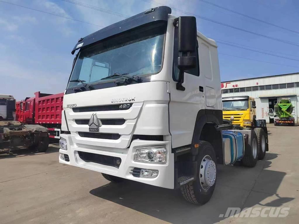 Howo Tractor 420 شاحنات قلابة