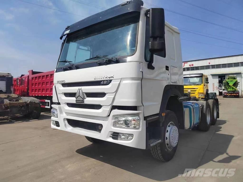 Howo Tractor 420 شاحنات قلابة