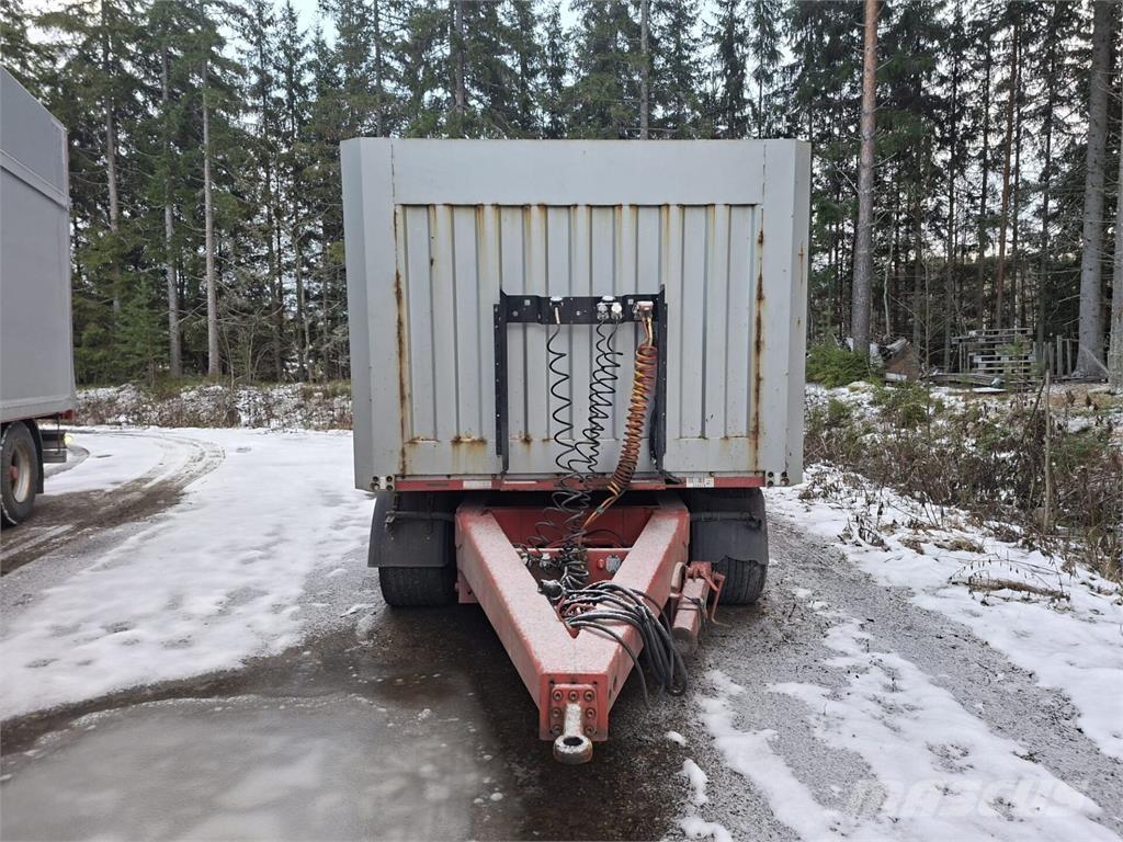 Kögel SN24 نصف مقطورات مسطحة / مفصلية الجوانب