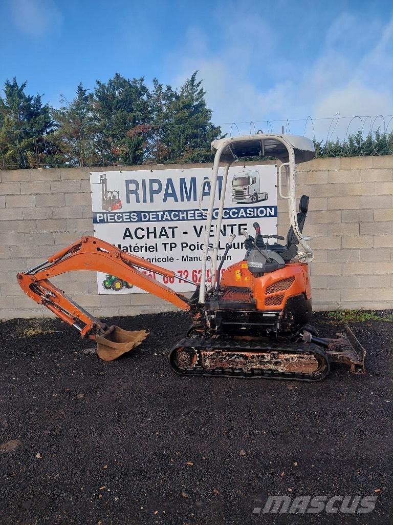 Kubota U 15-3 حفارات صغيرة أقل من 7 طن (حفارات صغيرة)
