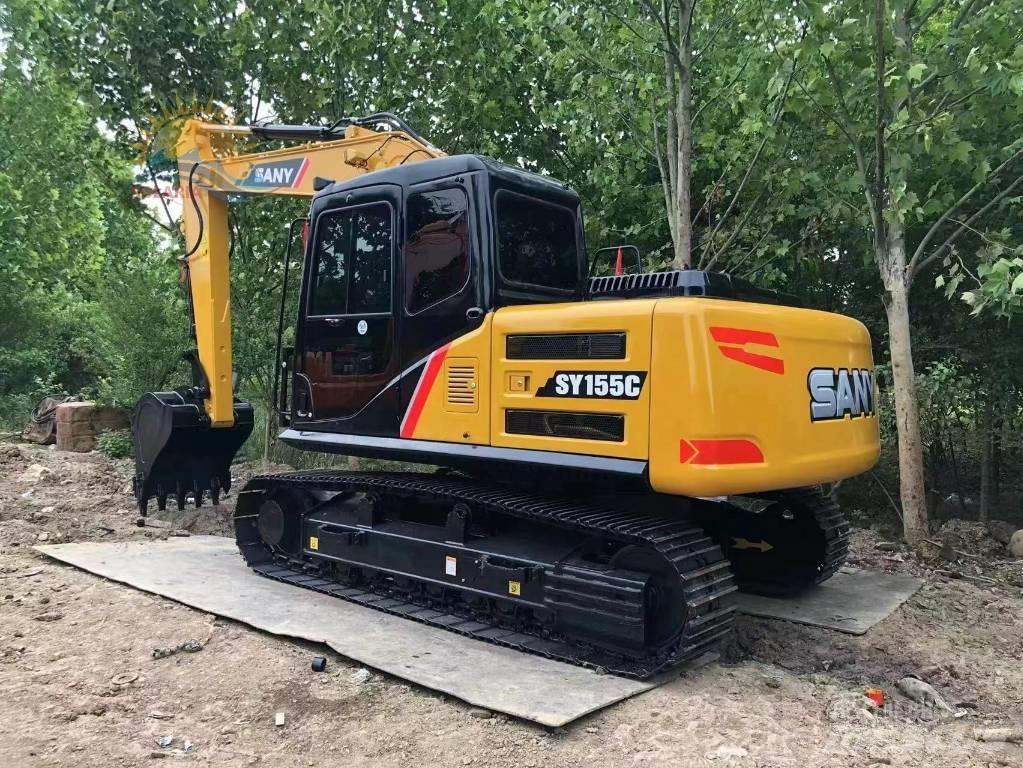 Sany SY 155 C حفارات زحافة