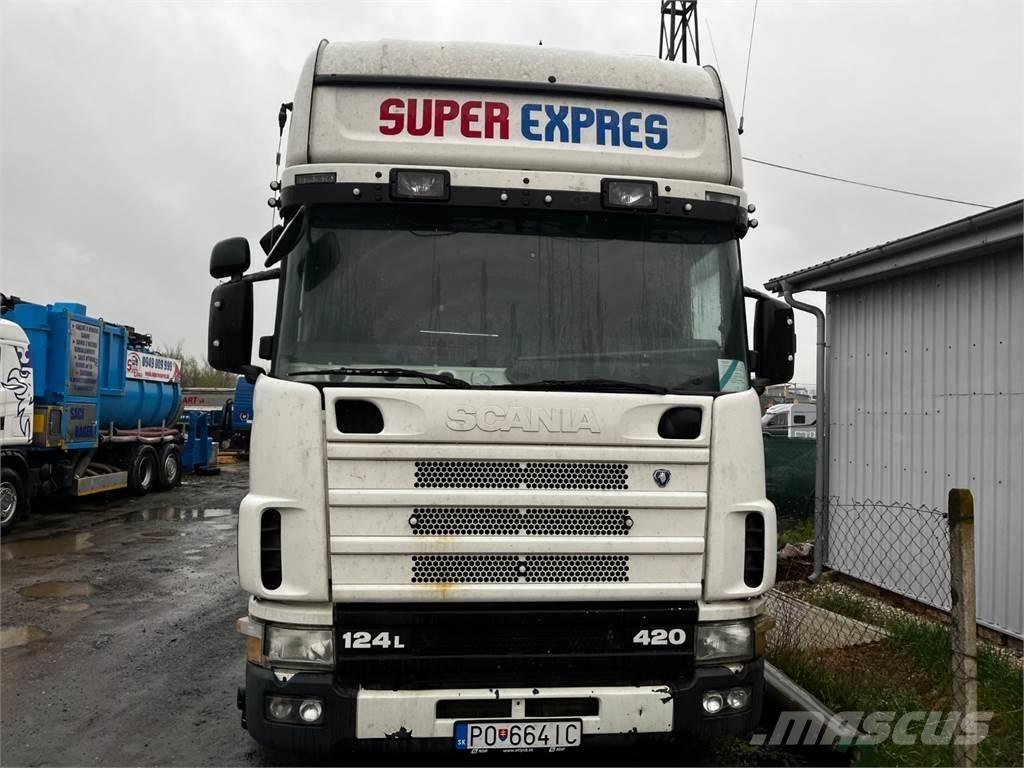 Scania R124 420 وحدات الجر