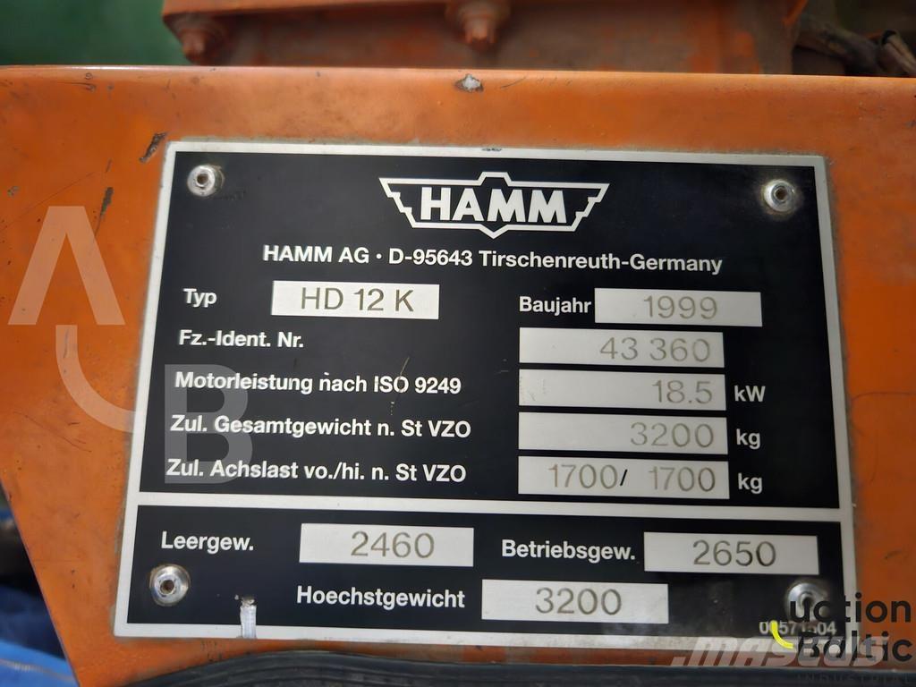 Hamm HD 12 K مداحل متنوعة