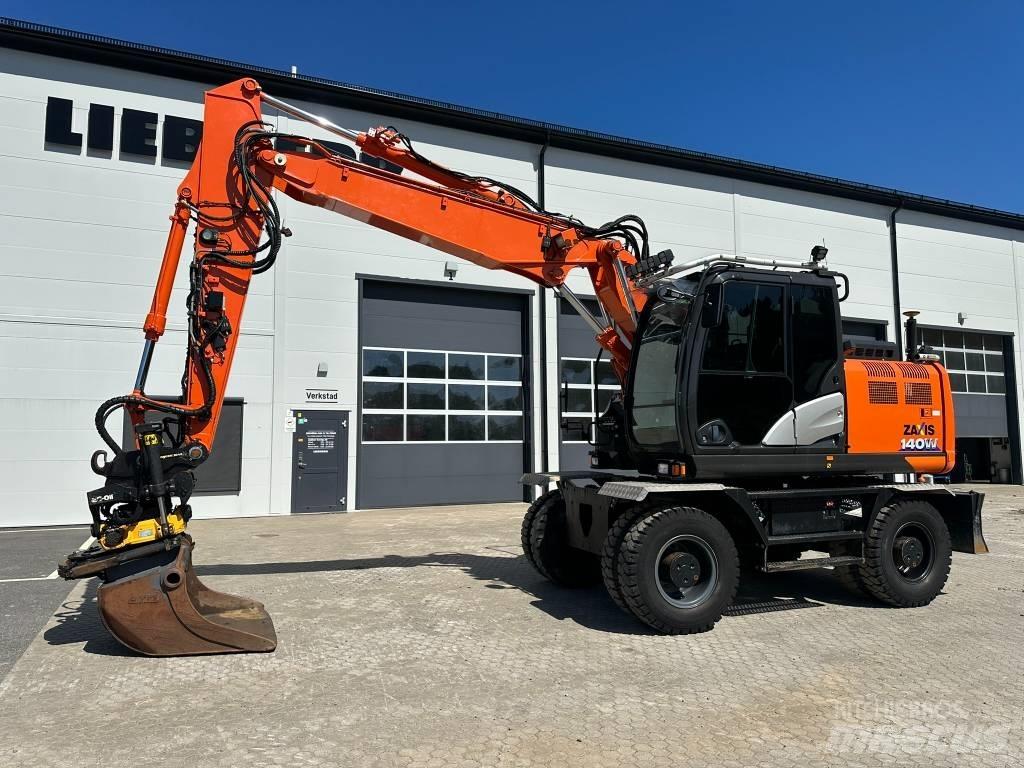 Hitachi ZX 140 W-6 حفارات بعجل