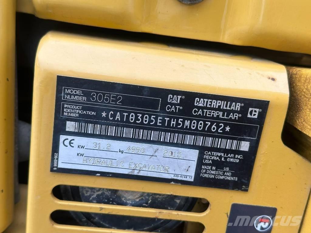 CAT 305 E CR حفارات صغيرة أقل من 7 طن (حفارات صغيرة)