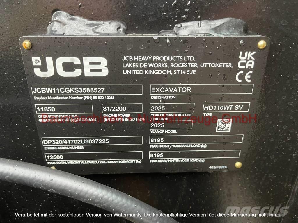 JCB Hydradig 110W حفارات بعجل