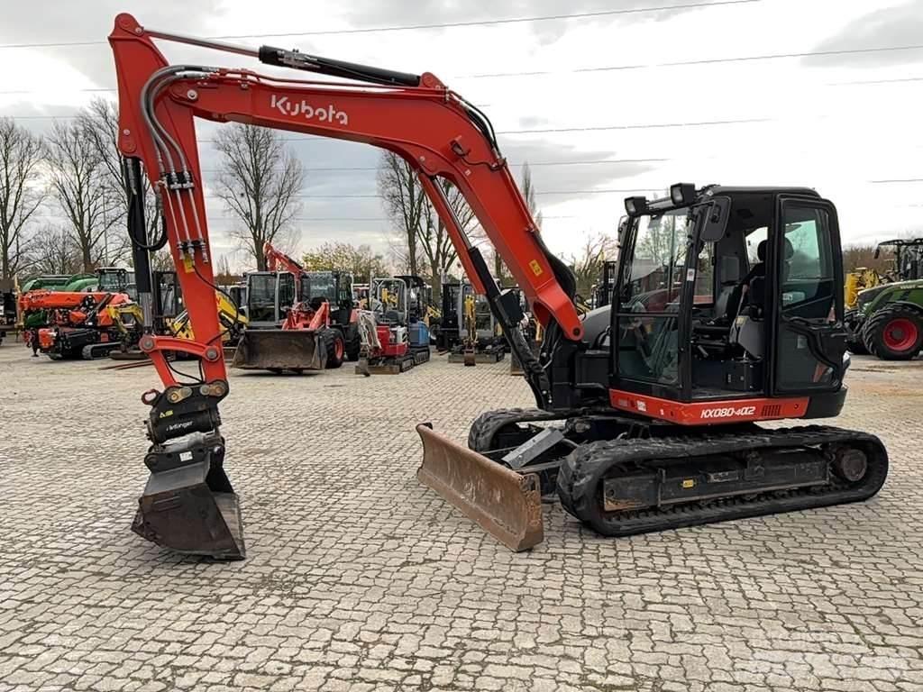 Kubota KX080-4A2 حفارات خاصة