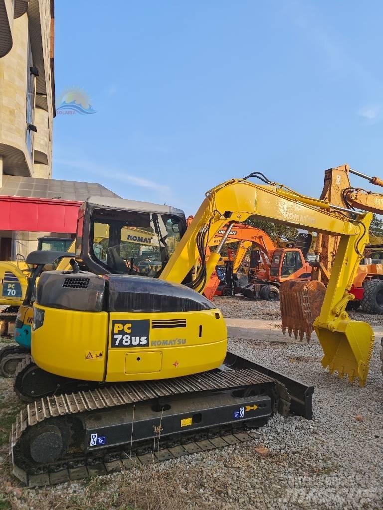 Komatsu PC 78 MR حفارات وسط 7 طن - 12 طن
