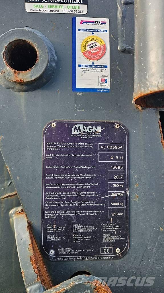 Magni RTH 5.30 مناولات متداخلة