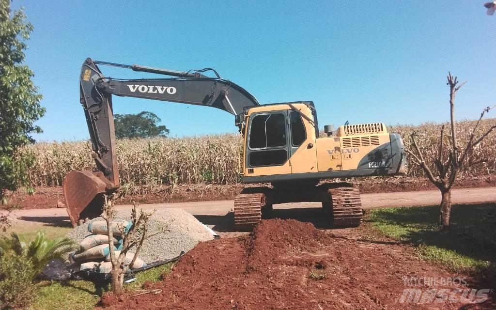Volvo EC 210 B حفارات زحافة