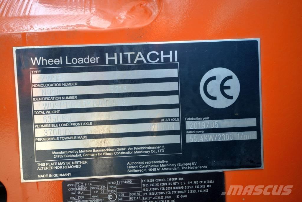 Hitachi ZW 95-6 C لوادر بعجل