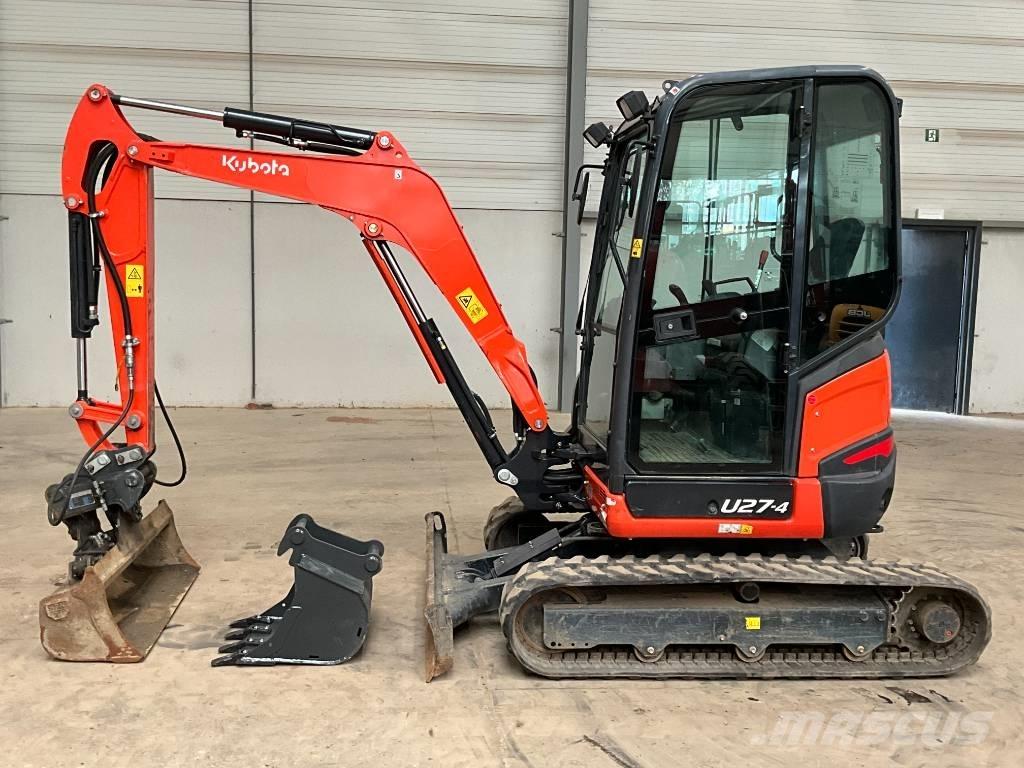 Kubota U 27-4 حفارات صغيرة أقل من 7 طن (حفارات صغيرة)