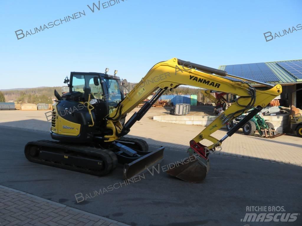 Yanmar Vio 80-1A حفارات صغيرة أقل من 7 طن (حفارات صغيرة)