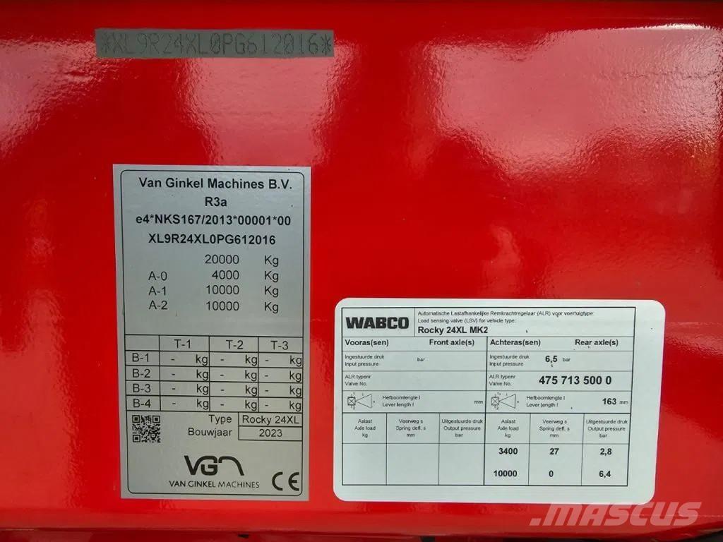 VGM Rocky 24 XL عربات نقل قلابة للمواقع