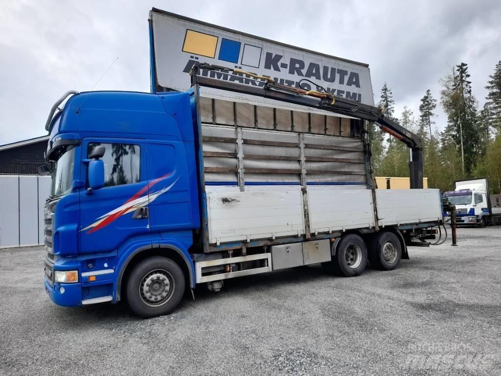 Scania R 560 شاحنات الرافعات