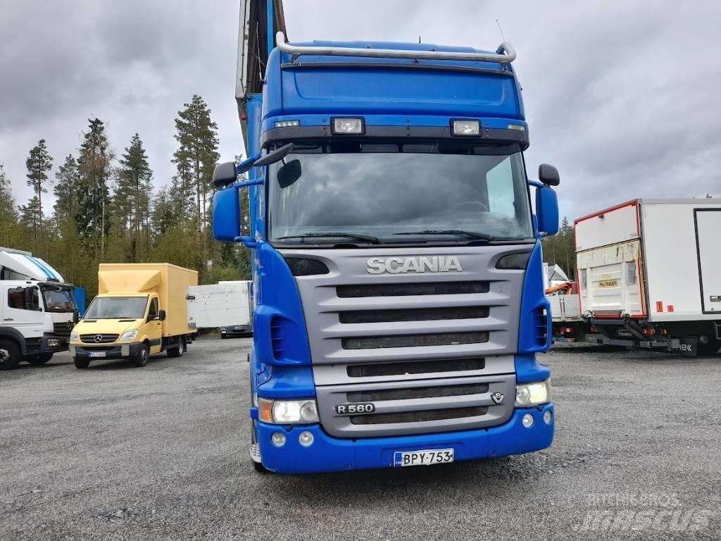 Scania R 560 شاحنات الرافعات