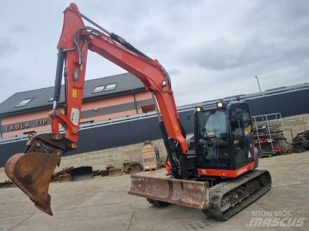 Kubota Kx 080-4 حفارات وسط 7 طن - 12 طن