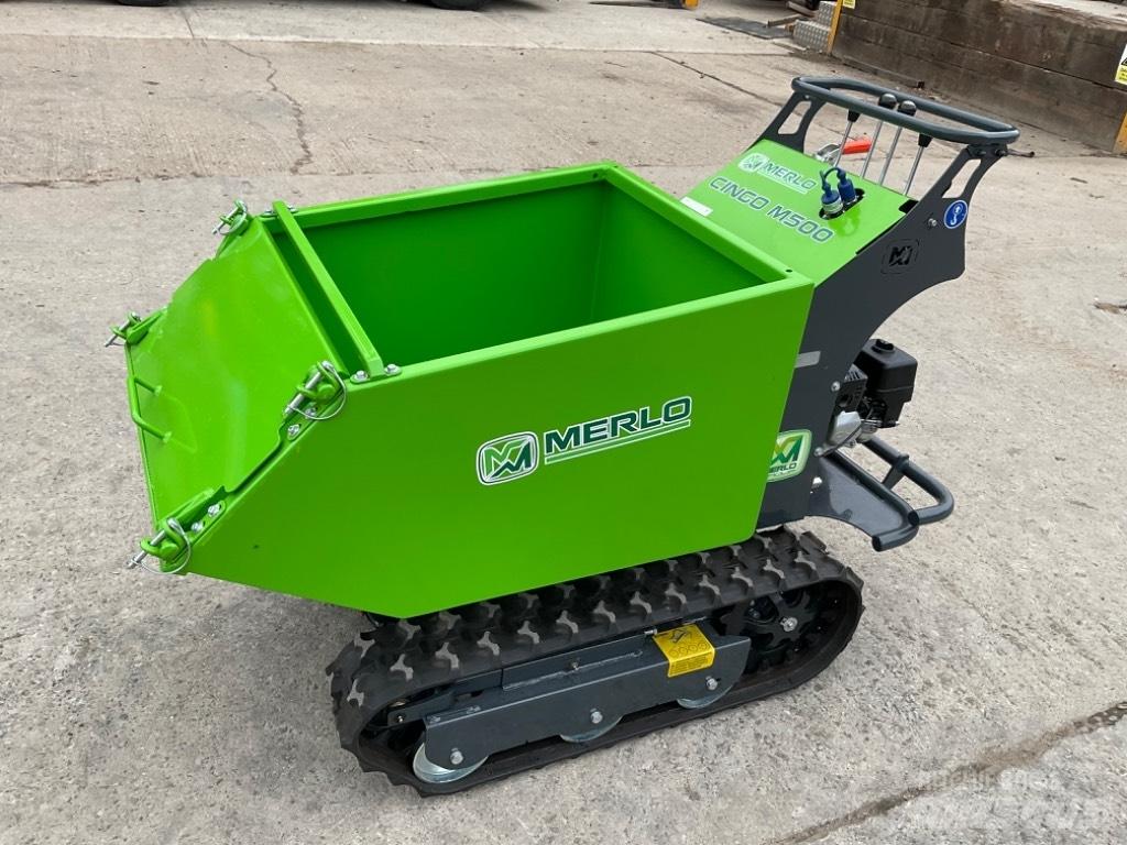 Merlo cingo m500d عربات نقل قلابة مجنزرة