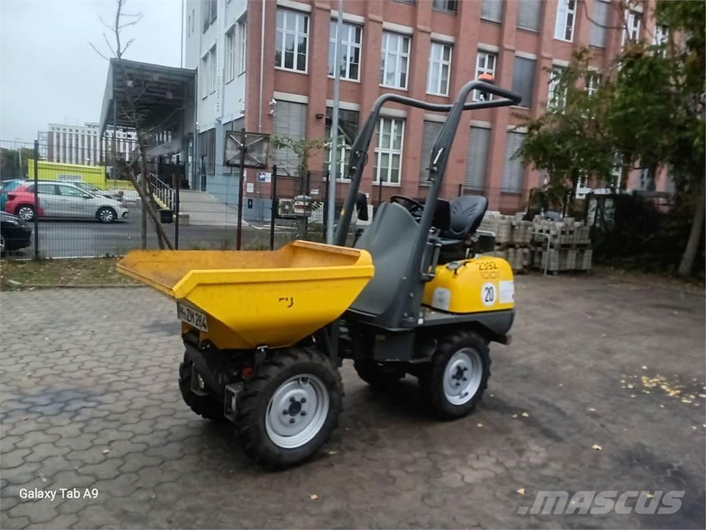 Wacker Neuson 1001 عربات نقل قلابة للمواقع