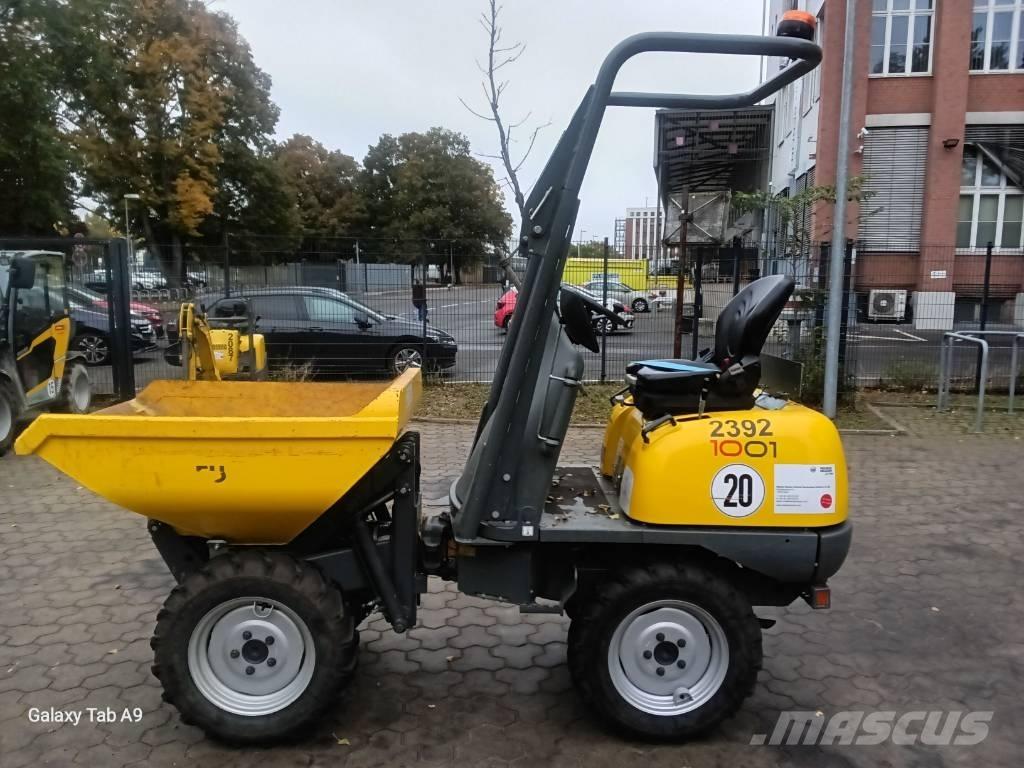 Wacker Neuson 1001 عربات نقل قلابة للمواقع