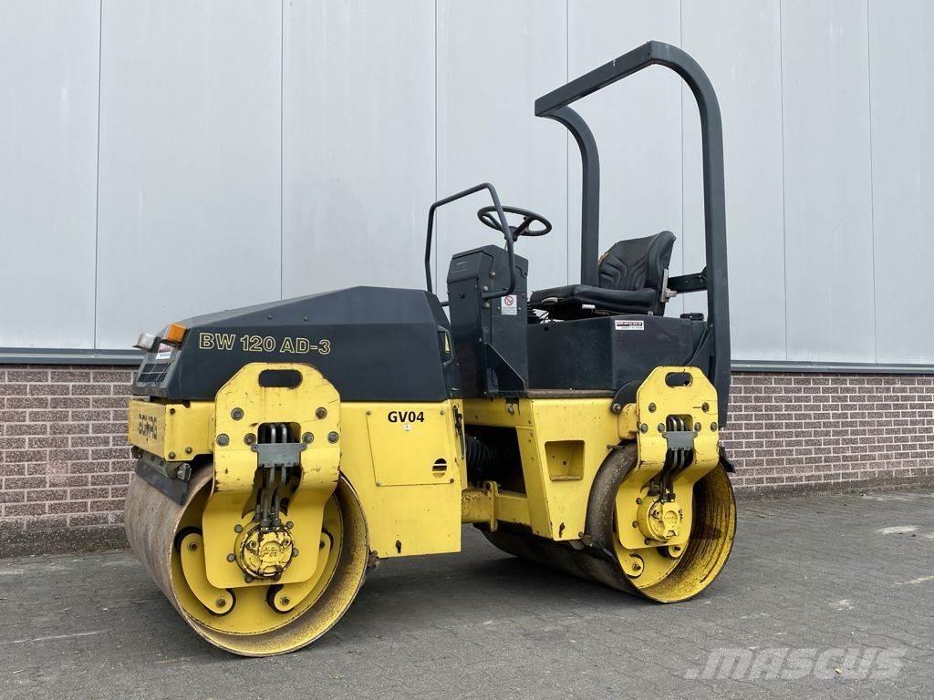 Bomag BW 120 AD دكاكات أفقية
