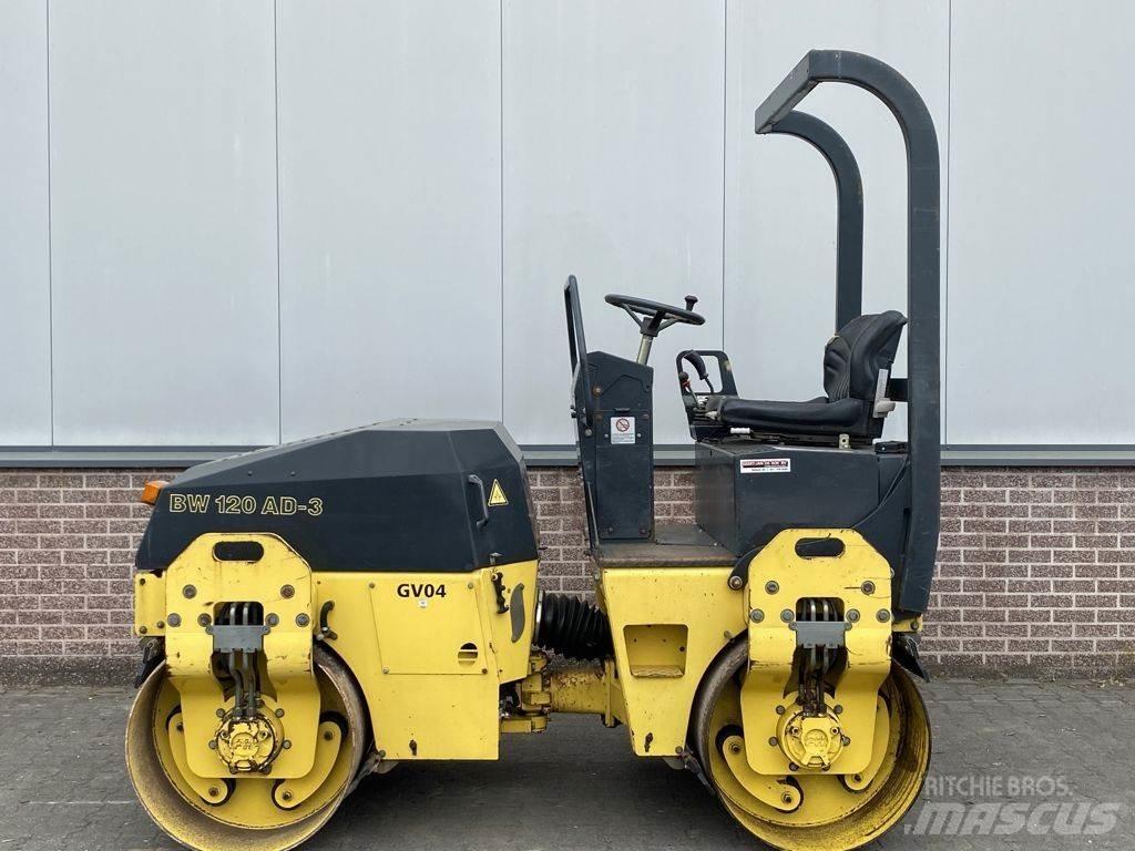 Bomag BW 120 AD دكاكات أفقية