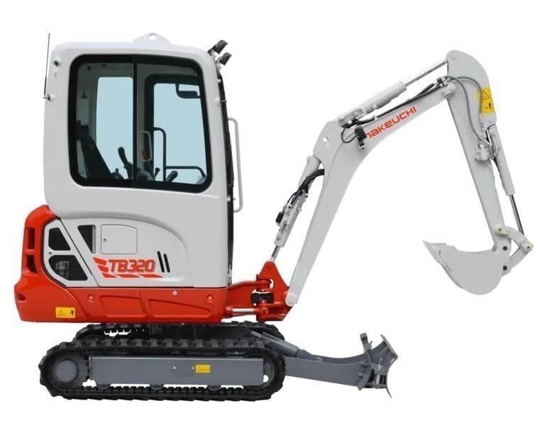Takeuchi TB320 حفارات صغيرة أقل من 7 طن (حفارات صغيرة)