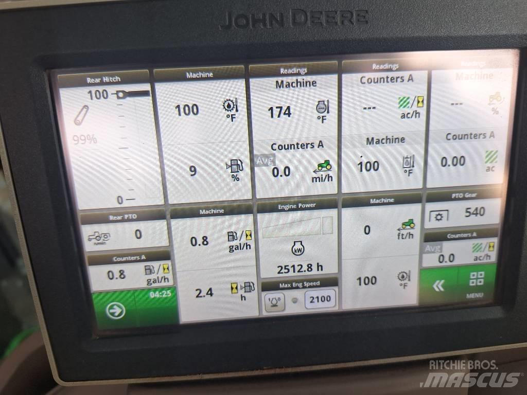 John Deere 6155 R الجرارات