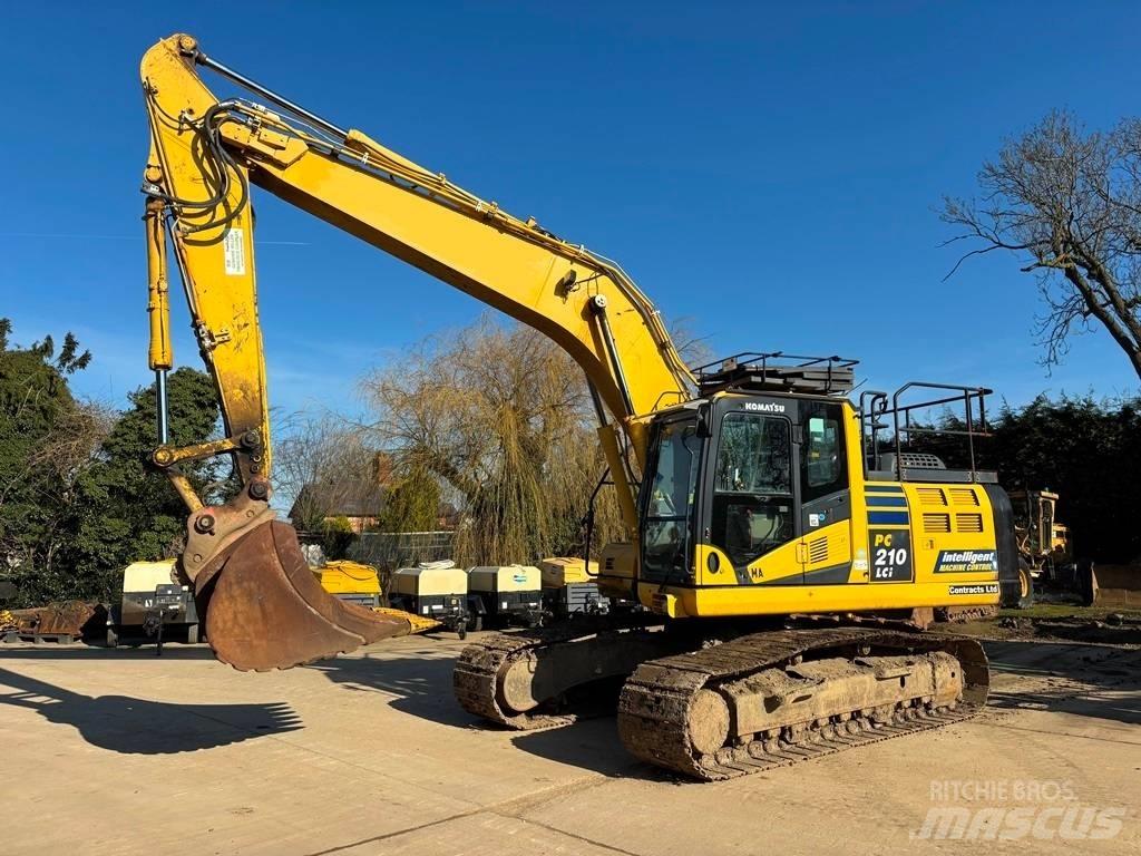 Komatsu PC 210 LC-10 حفارات زحافة