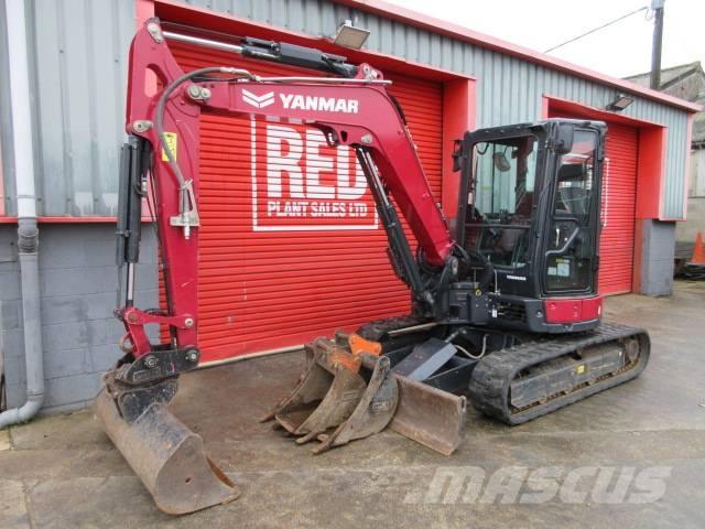Yanmar Vio 50 حفارات صغيرة أقل من 7 طن (حفارات صغيرة)