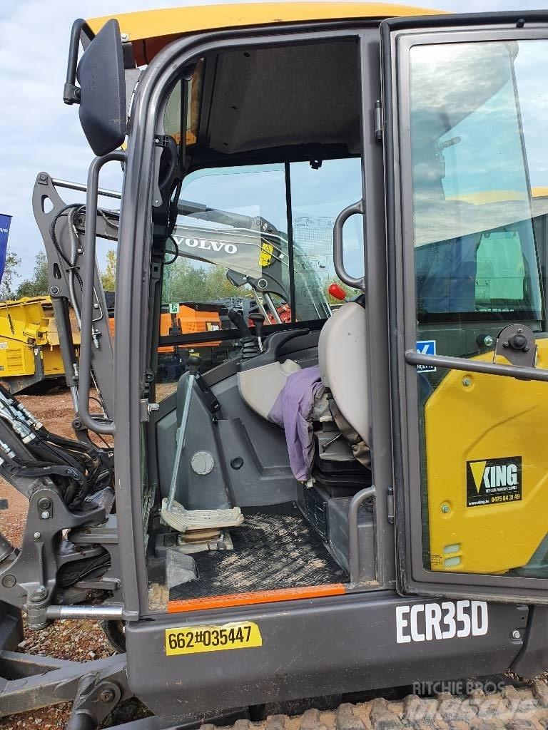 Volvo ECR 35 D حفارات صغيرة أقل من 7 طن (حفارات صغيرة)