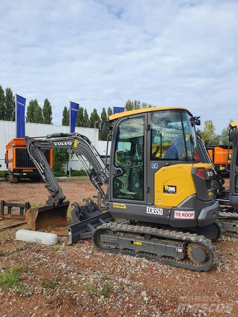 Volvo ECR 35 D حفارات صغيرة أقل من 7 طن (حفارات صغيرة)