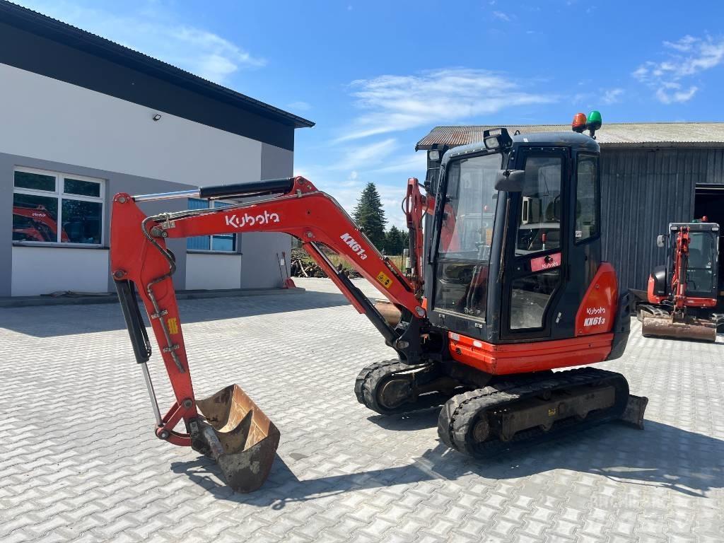 Kubota KX 61-3 حفارات صغيرة أقل من 7 طن (حفارات صغيرة)