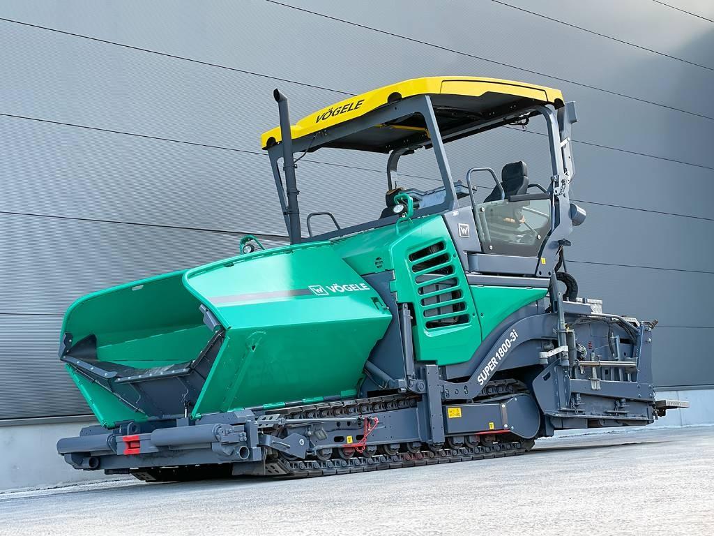 Vögele SUPER 1800-3I معدات السفلتة