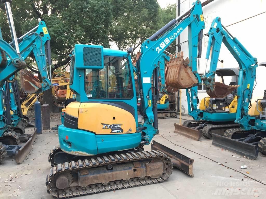 Kubota KX135 حفارات صغيرة أقل من 7 طن (حفارات صغيرة)