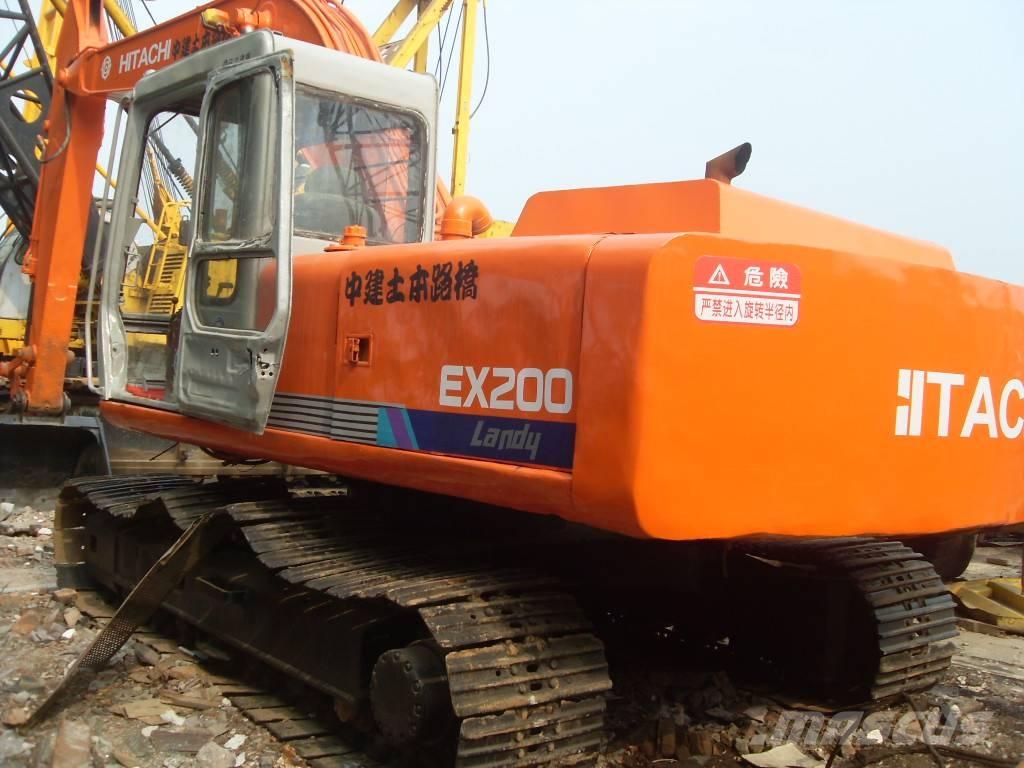 Hitachi EX200-1 حفارات زحافة