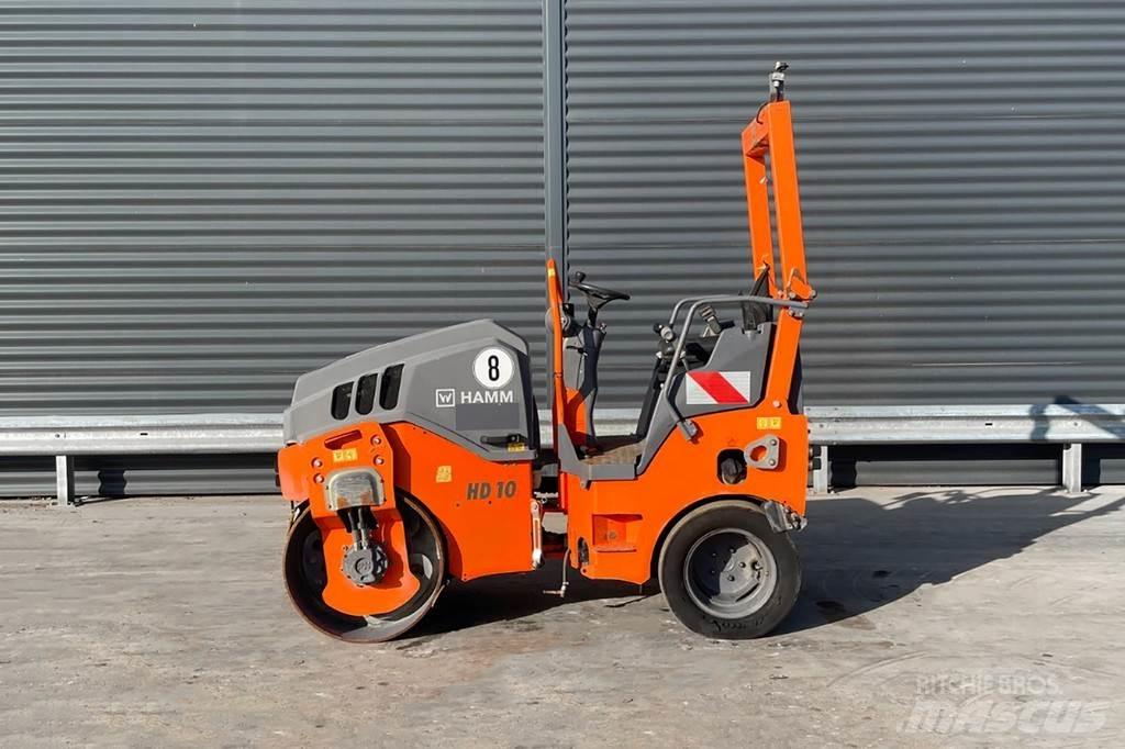 Hamm HD 10 VT مداحل مزدوجة