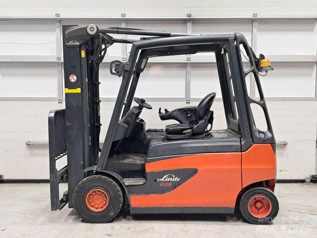 Linde E25L-01 شاحنات ذات رافعات شوكية تعمل بالكهرباء