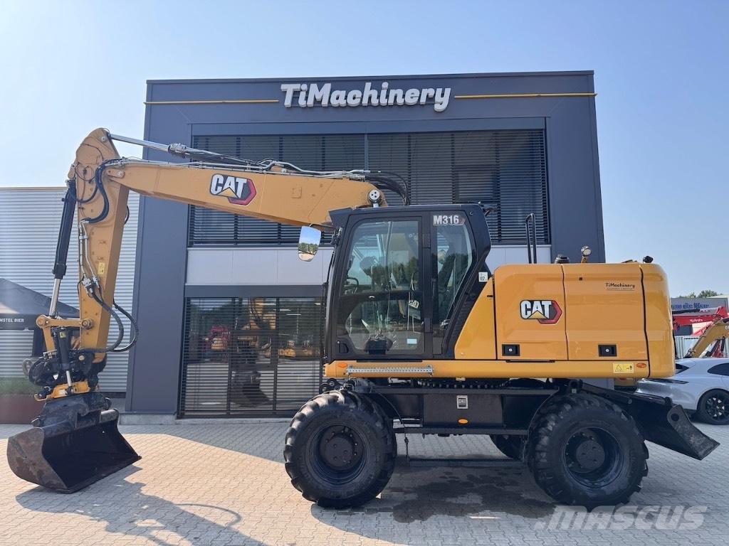 CAT M316 حفارات بعجل