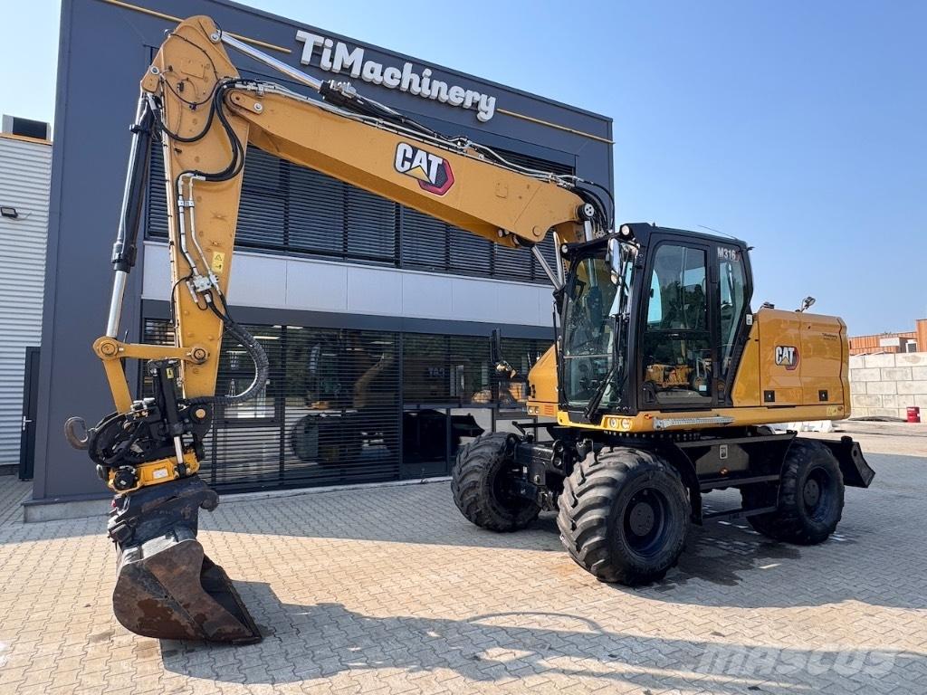 CAT M316 حفارات بعجل