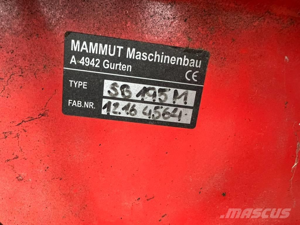 Mammut SB195M معدات تفريغ صوامع الغلال