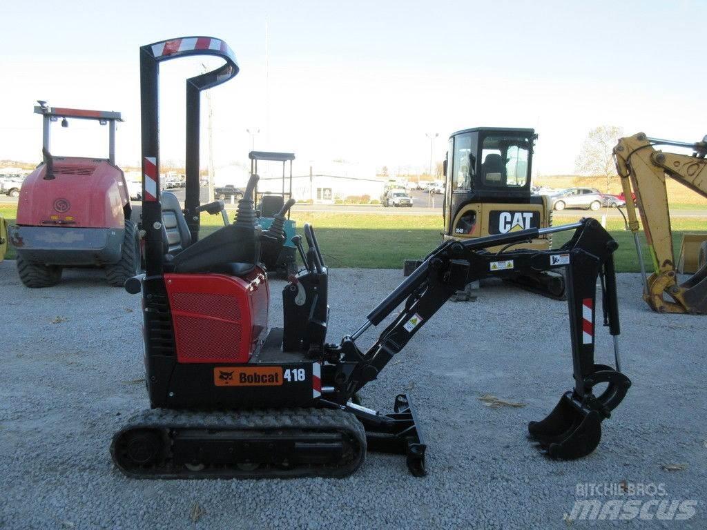  Bobcat® 418 حفارات صغيرة أقل من 7 طن (حفارات صغيرة)