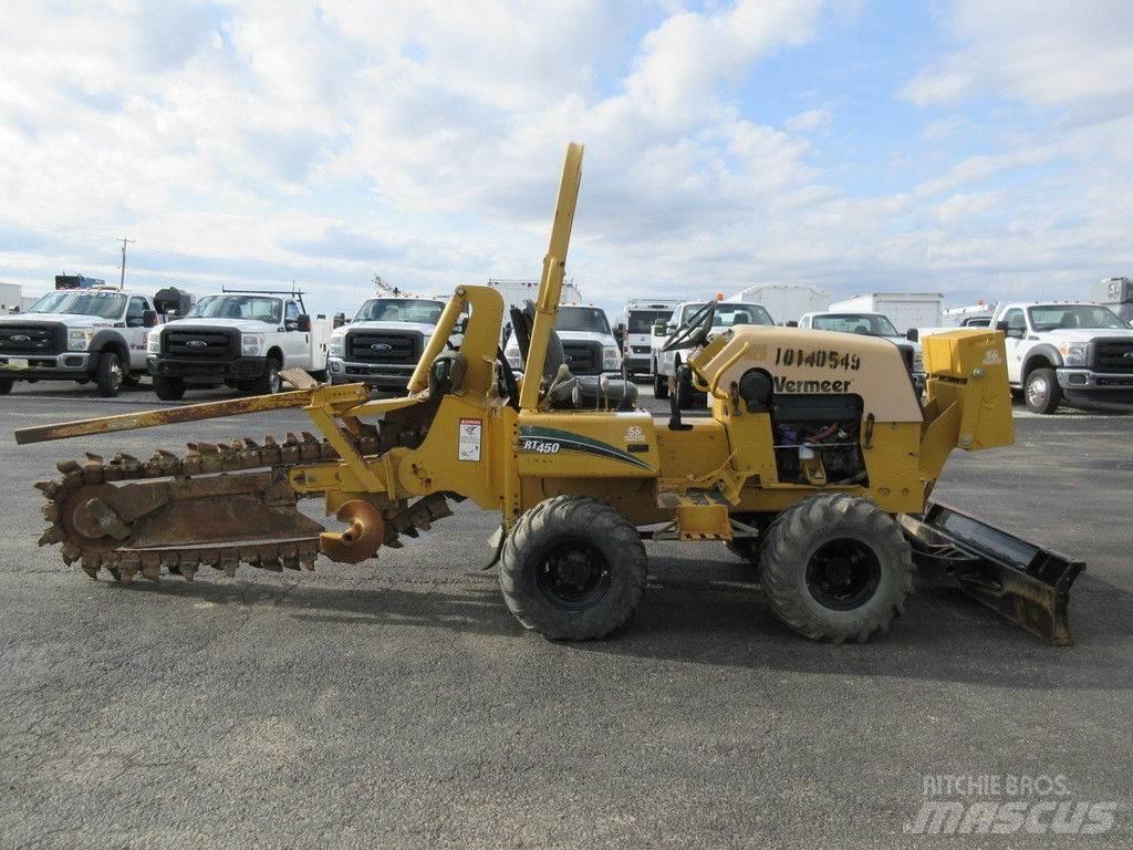 Vermeer RT450 ماكينات حفر خنادق