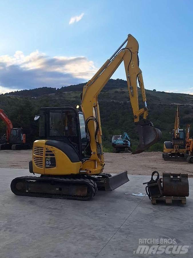Komatsu PC55 حفارات صغيرة أقل من 7 طن (حفارات صغيرة)