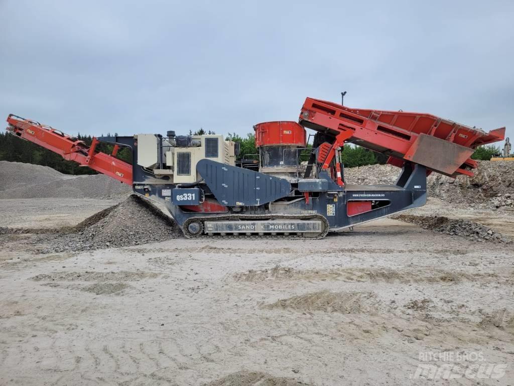 Sandvik QS 331 الكسارات المتنقلة