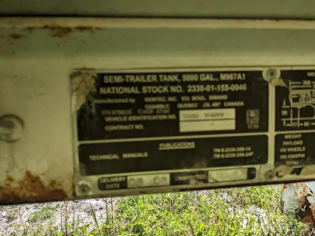 Remtec m67a1 مقطورات ذات صهاريج